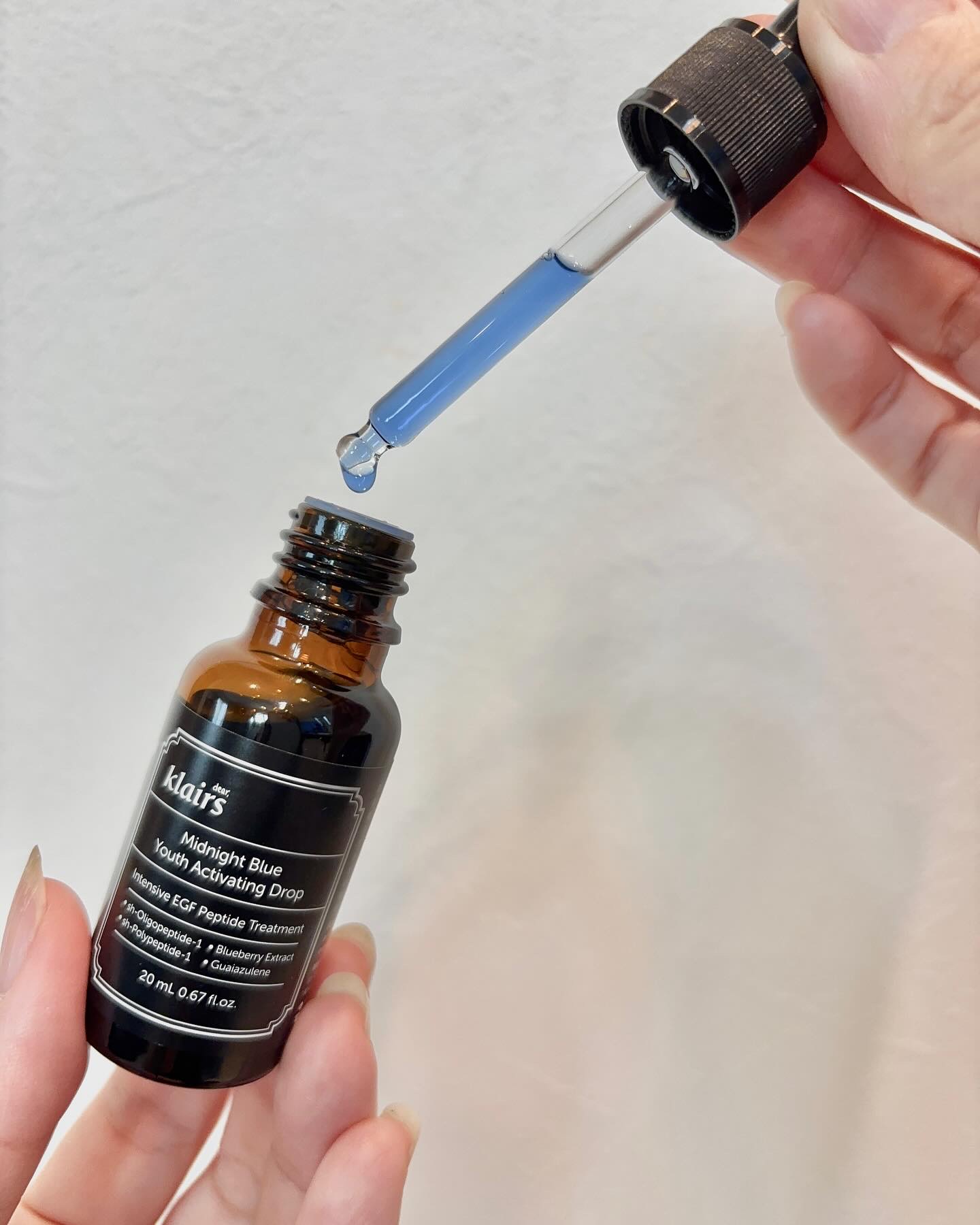 ミッドナイトブルーカーミングクリーム/Klairs/フェイスクリームを使ったクチコミ（3枚目）