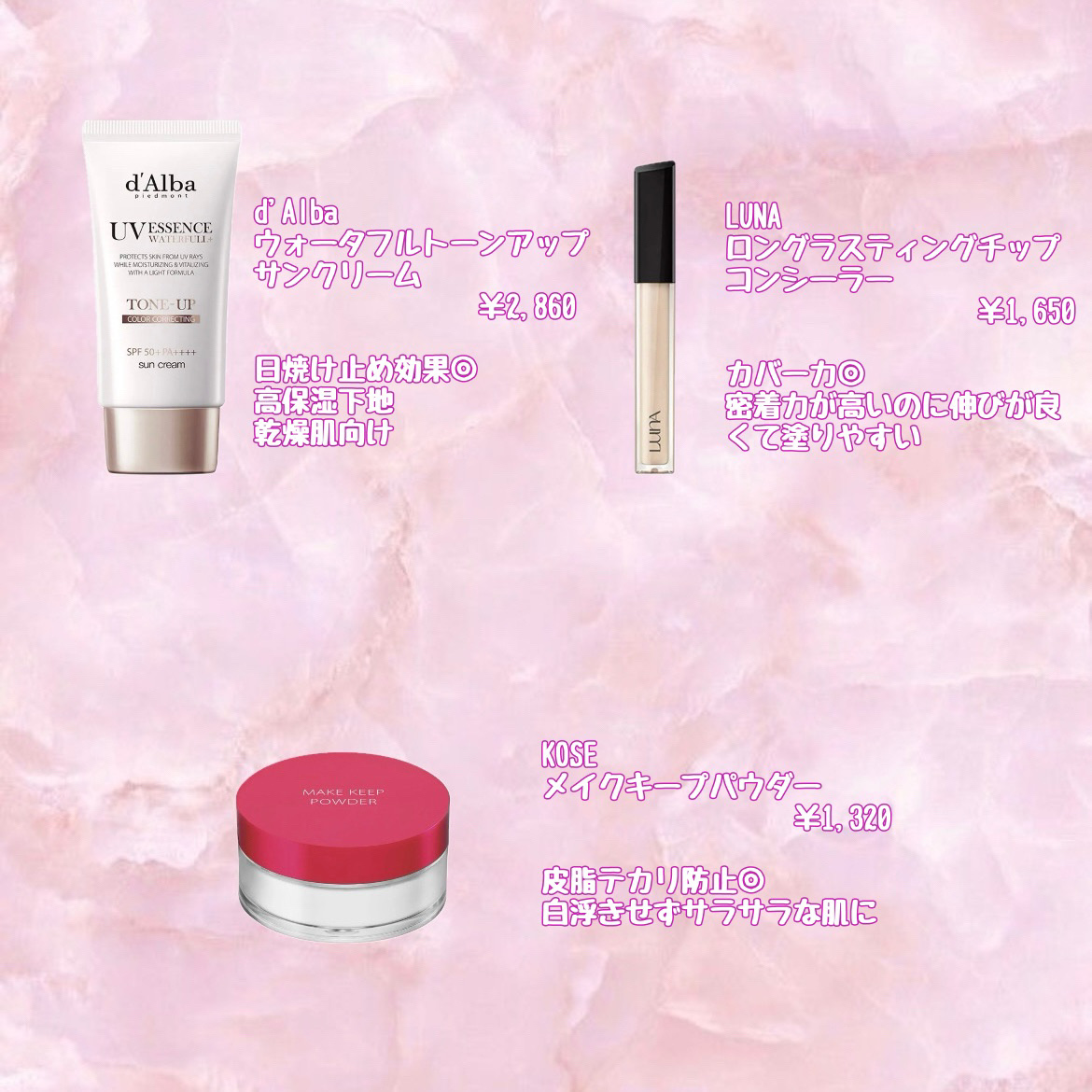 メイク キープ パウダー COOL/コーセーコスメニエンス/ルースパウダーを使ったクチコミ（2枚目）