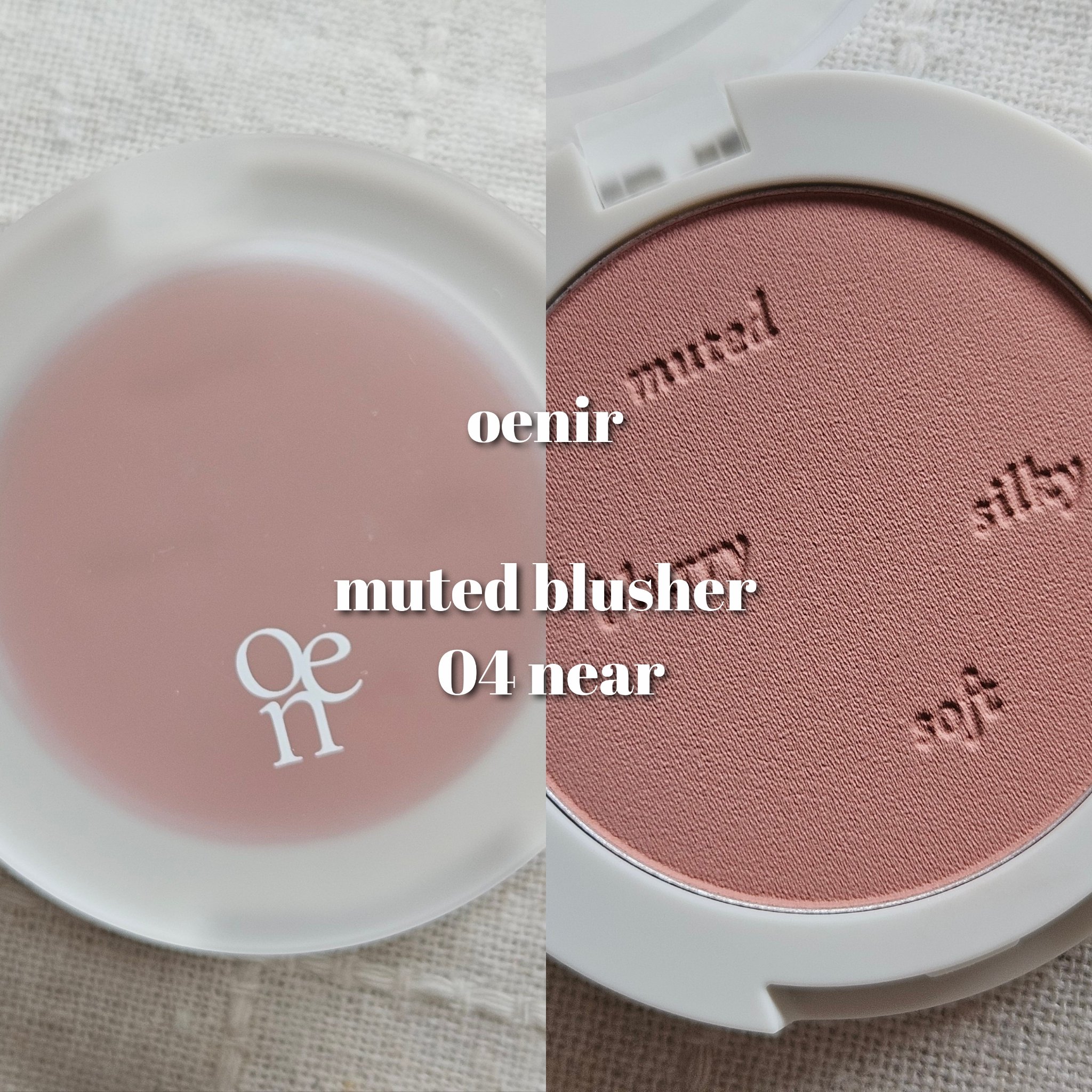 ミューティドブラッシャー/oenir/パウダーチークを使ったクチコミ（1枚目）