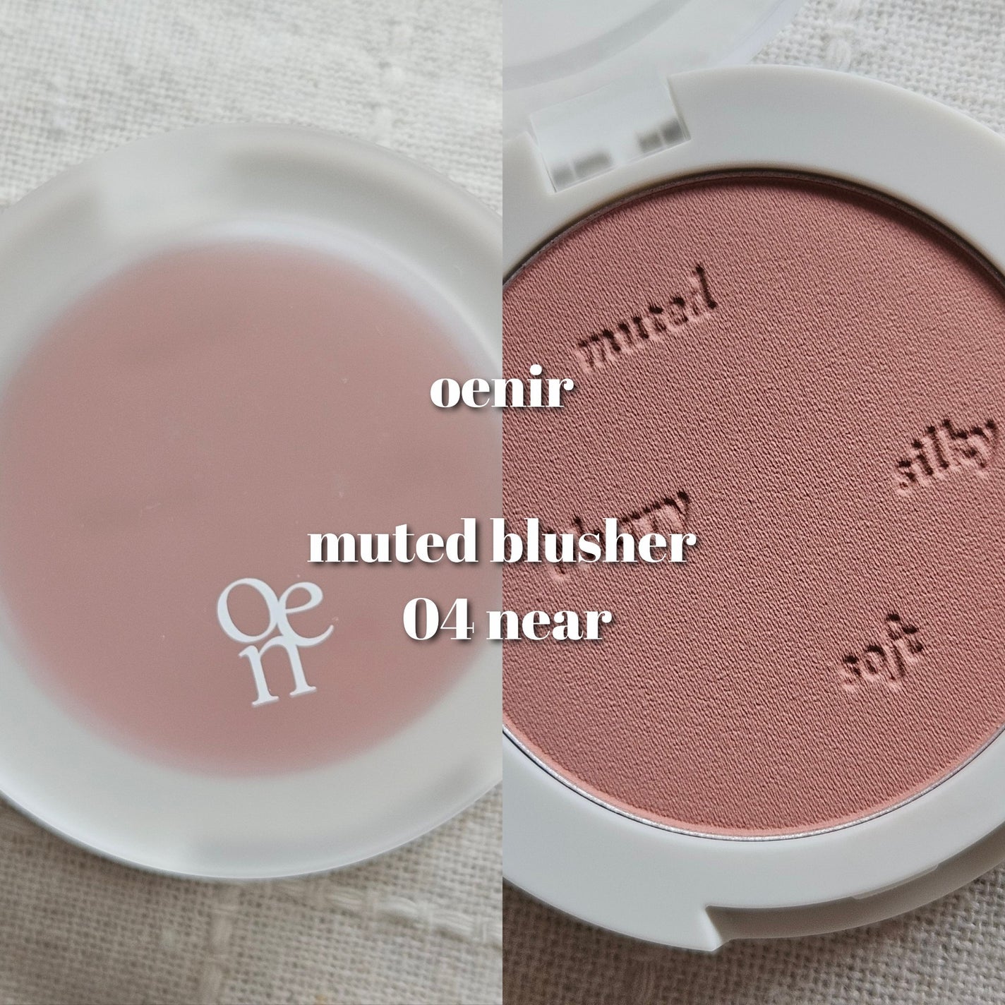 Muted blusher/oenir/パウダーチークを使ったクチコミ(1枚目)