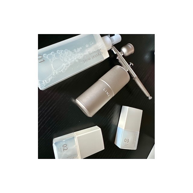 LINKA クリスタルミスト エアスプレー/LINKA/美顔器・マッサージを使ったクチコミ（2枚目）