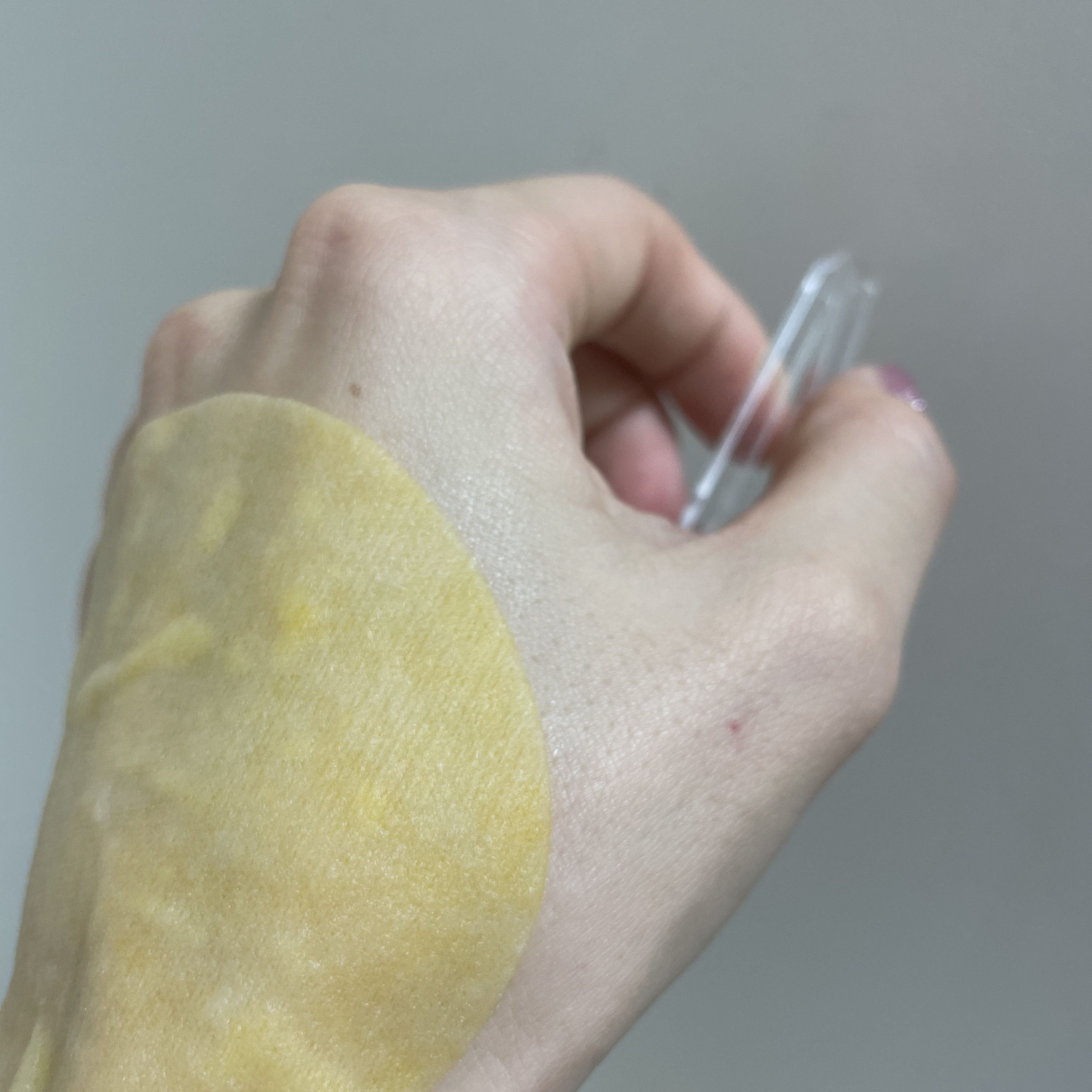 ビタC グリーンティーエンザイム ブライト パッド/innisfree/トナーパッドを使ったクチコミ（3枚目）