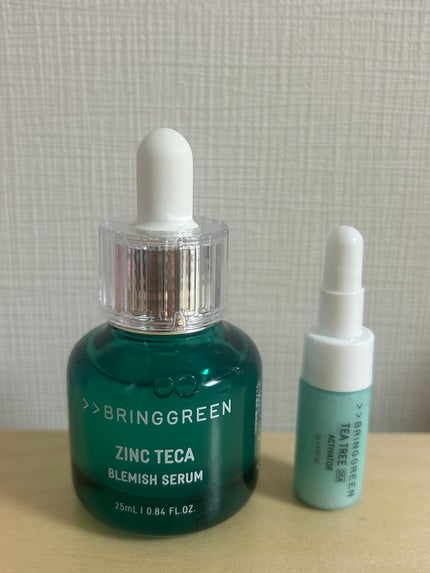 ジンクテカBセラムセット/BRING GREEN/スキンケアキットを使ったクチコミ(1枚目)