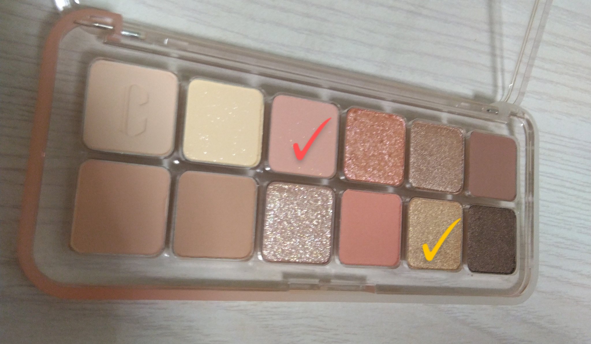 プロ アイ パレット エアー/CLIO/アイシャドウパレットを使ったクチコミ（3枚目）