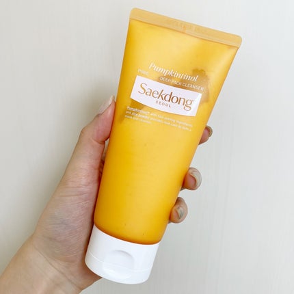 PUMPKINTINOL パッククレンザー/Saekdong SEOUL/洗顔フォームを使ったクチコミ(5枚目)