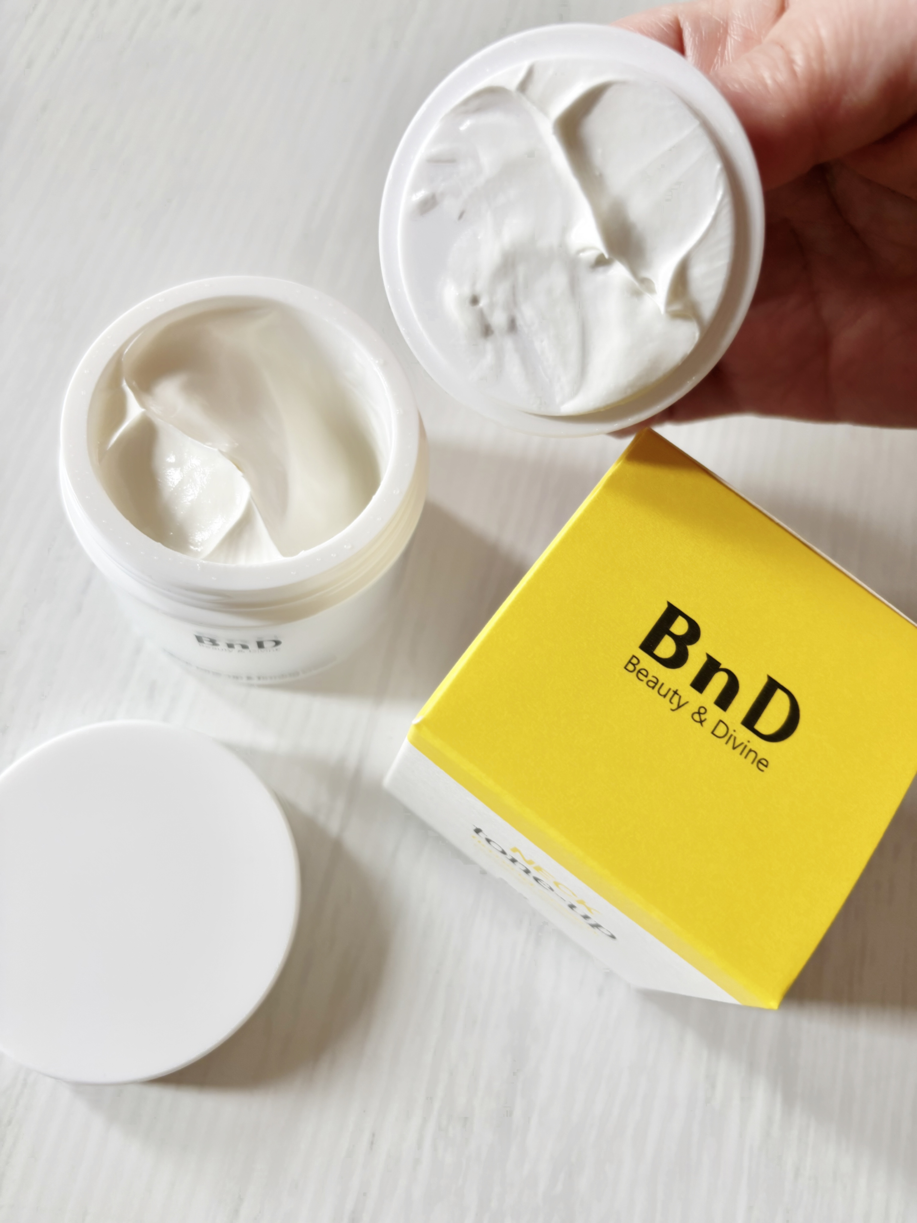 BnD ネックアイロン トーンアップ クリーム/BnD/ネック・デコルテケアを使ったクチコミ（3枚目）