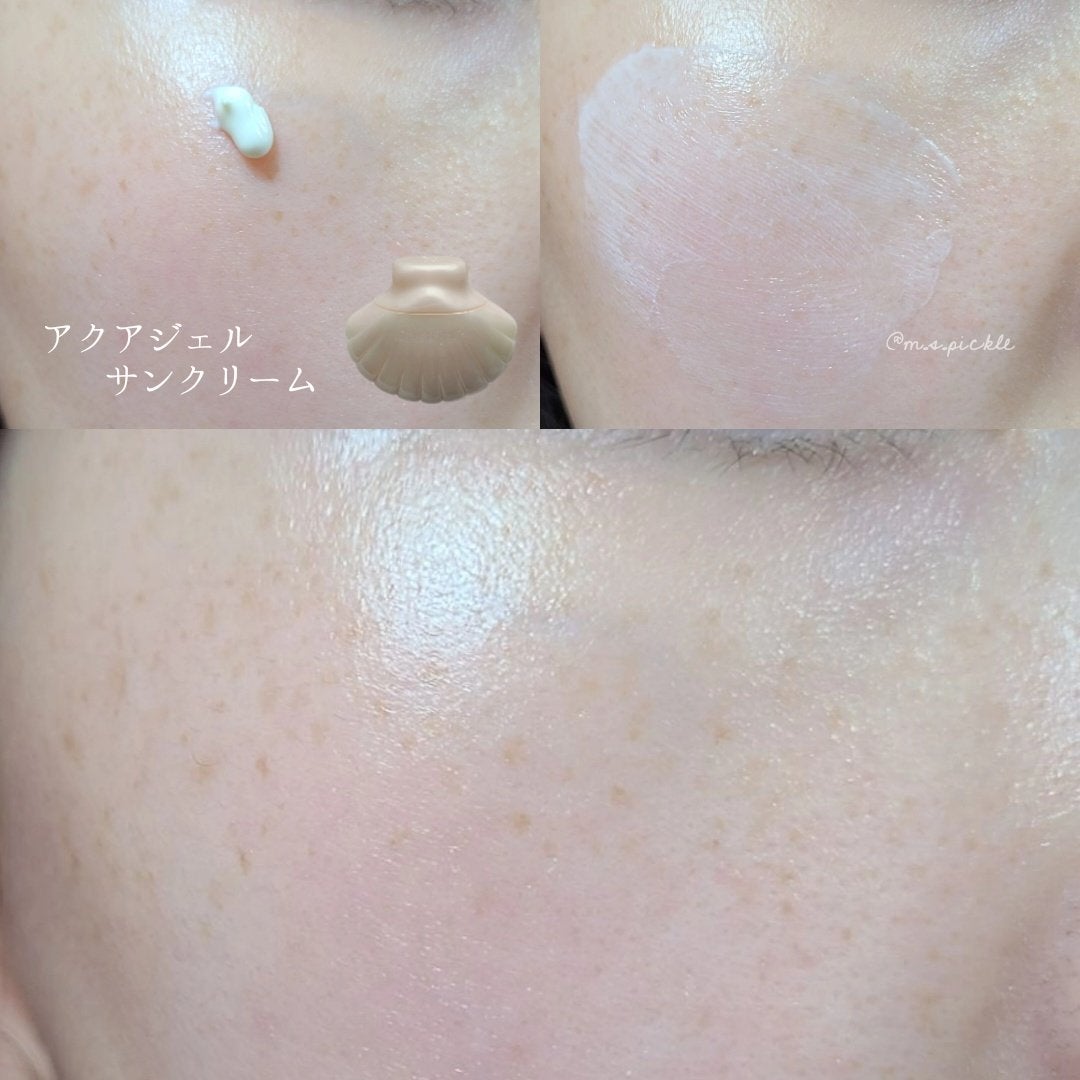 アクアシェルサンクリーム/dasique/日焼け止め・UVケアを使ったクチコミ(6枚目)