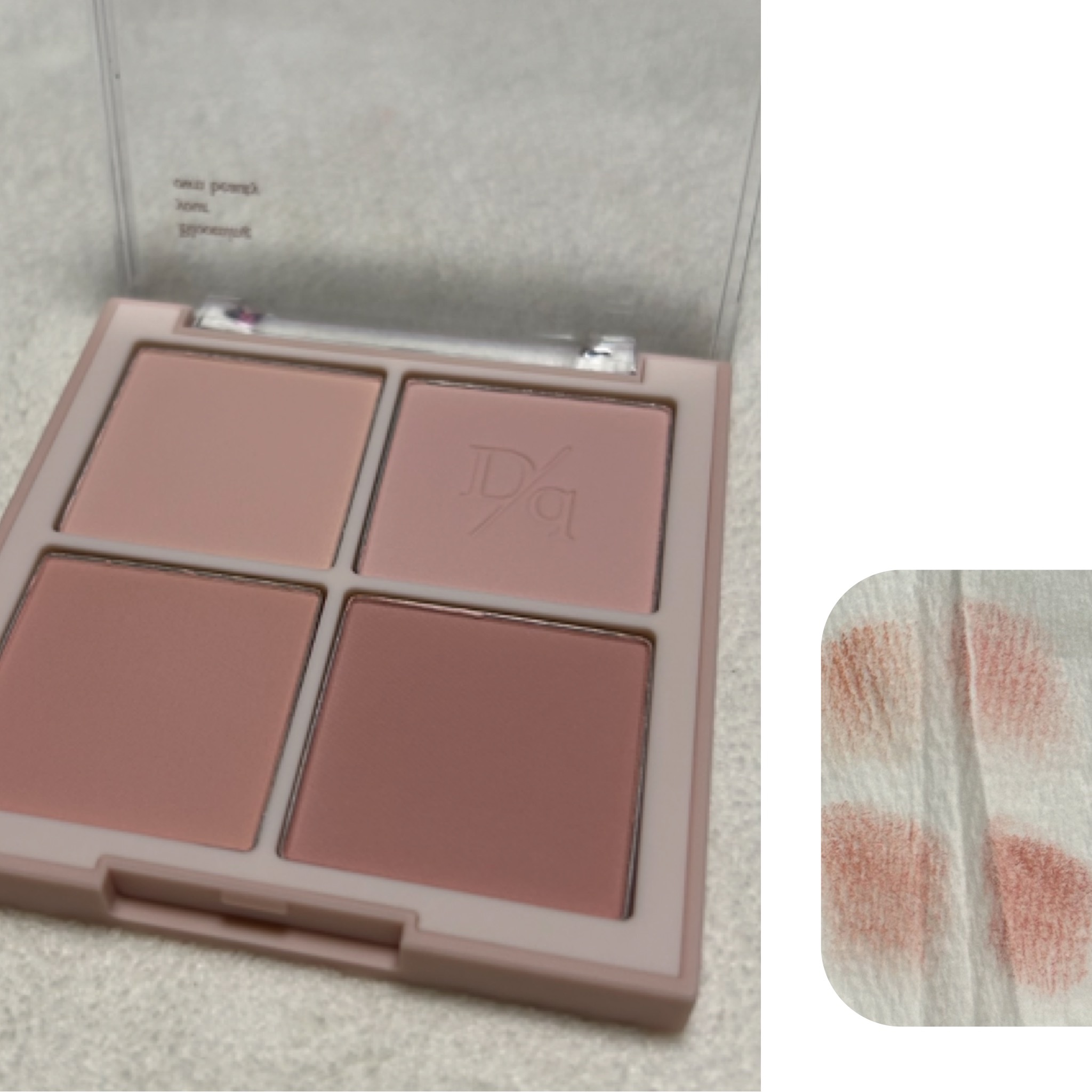 ブレンディングムードチーク/dasique/パウダーチークを使ったクチコミ（3枚目）