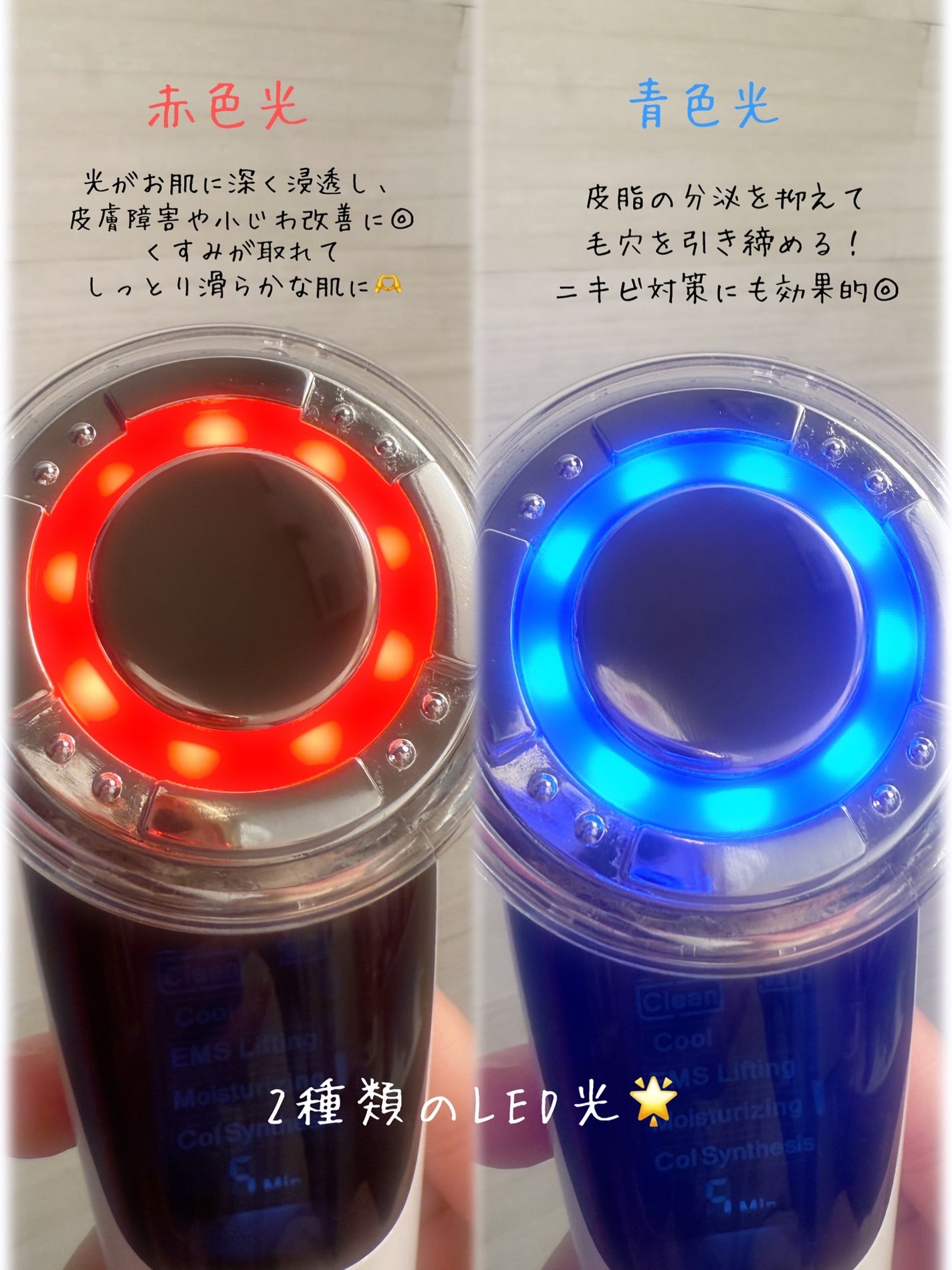 多機能温冷美顔器/ANLAN/美顔器・マッサージを使ったクチコミ(3枚目)