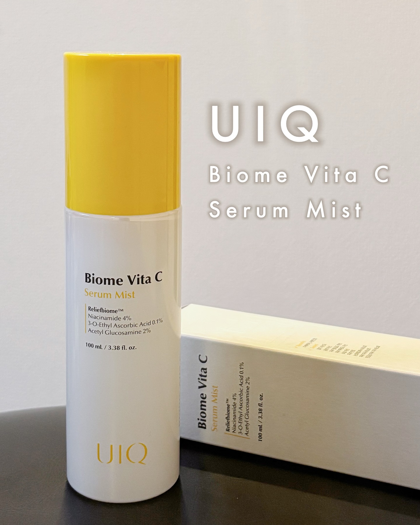 バイオームビタＣセラムミスト/UIQ/ミスト状化粧水を使ったクチコミ（1枚目）