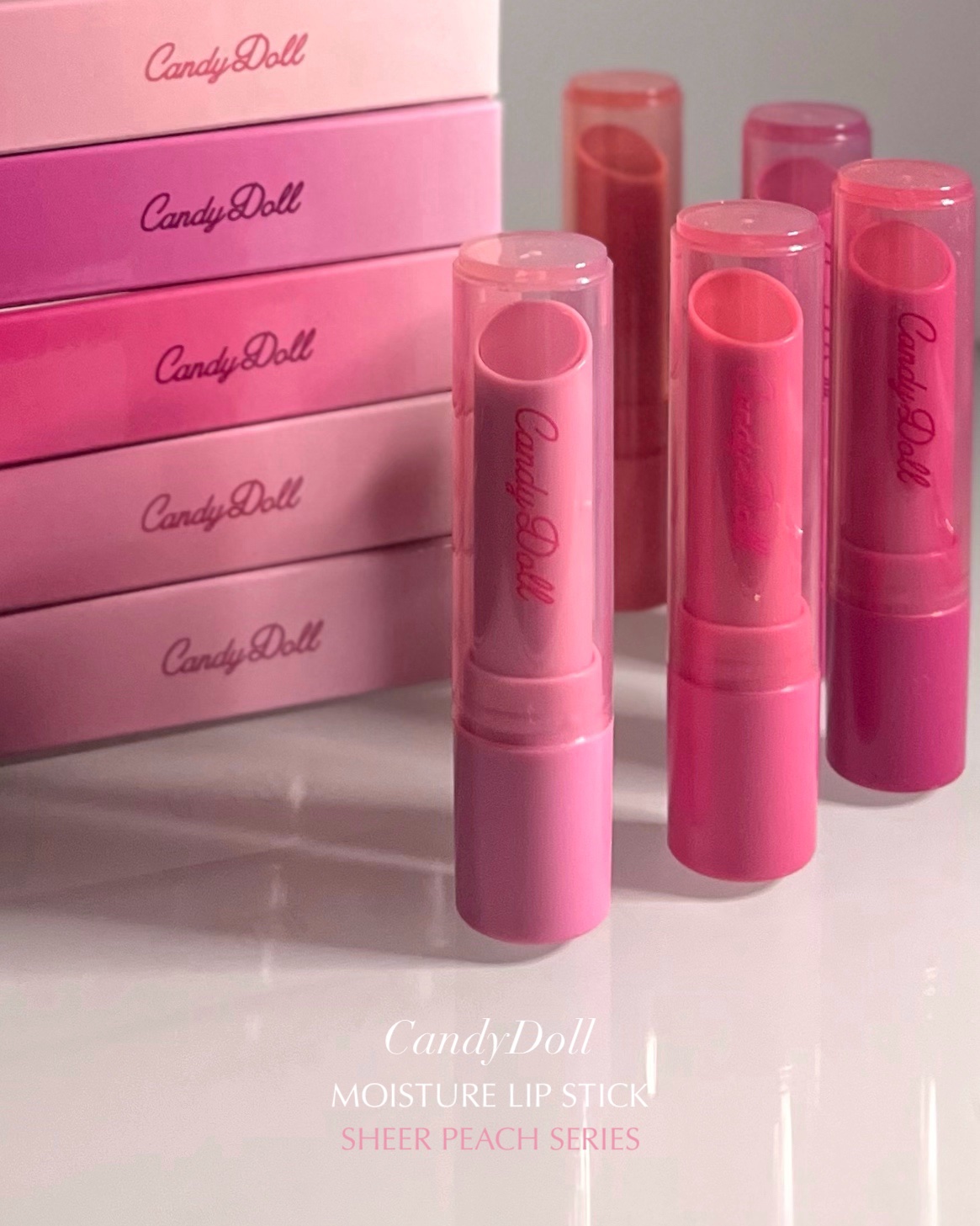 モイスチャーリップスティック/CandyDoll/口紅を使ったクチコミ（2枚目）