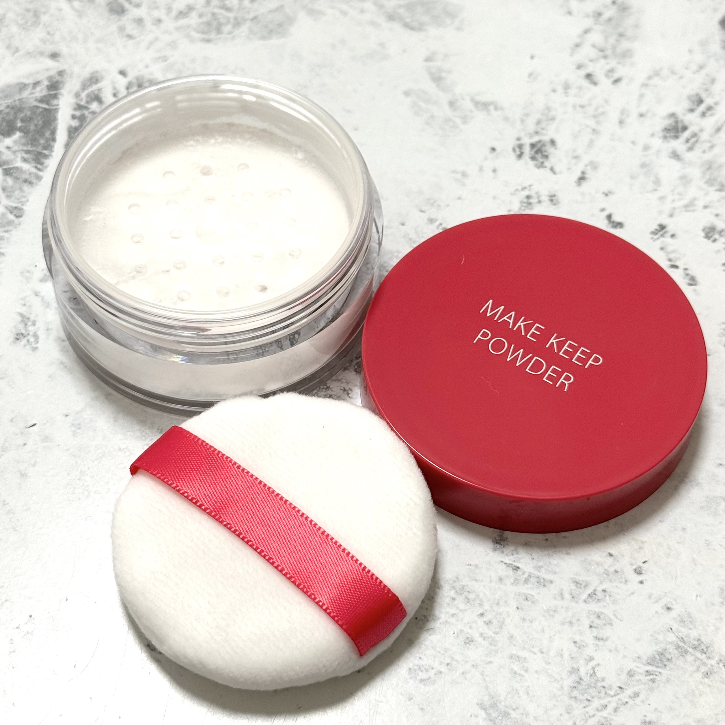 メイク キープ パウダー EX/コーセーコスメニエンス/ルースパウダーを使ったクチコミ（1枚目）