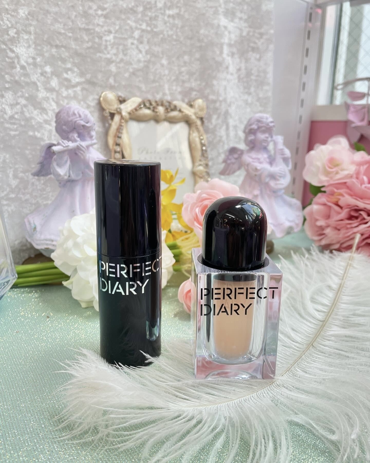 ソフトモイスチャー エッセンスクリームファンデーション/PERFECT DIARY/クリーム・エマルジョンファンデーションを使ったクチコミ（1枚目）