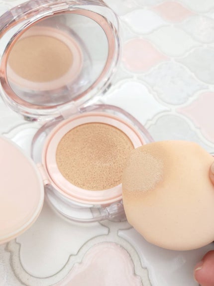 アリウル インクフェザーカバーラスティングクッション/Ariul/クッションファンデーションを使ったクチコミ(4枚目)