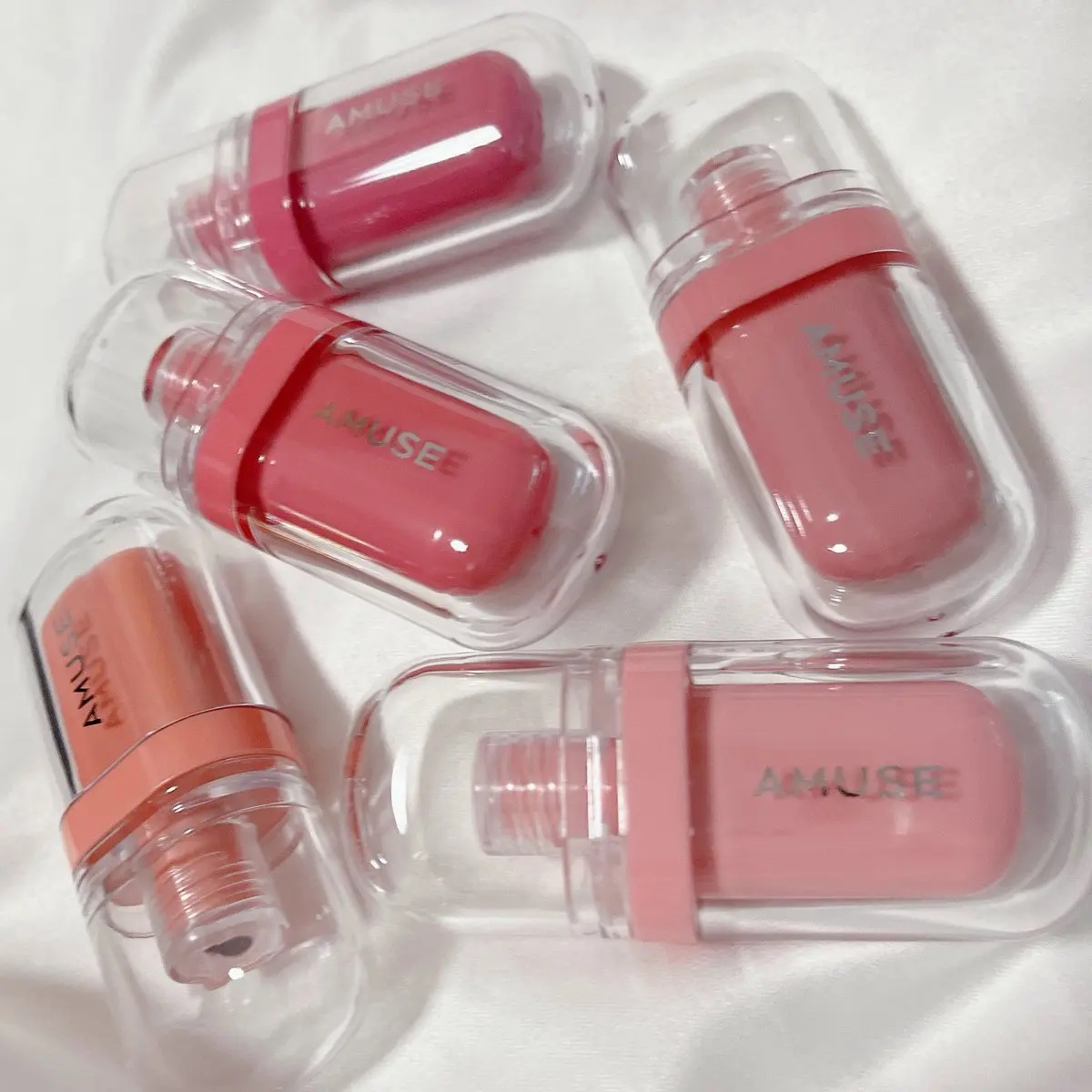 ジェルフィットティント/AMUSE/リップティントを使ったクチコミ（1枚目）