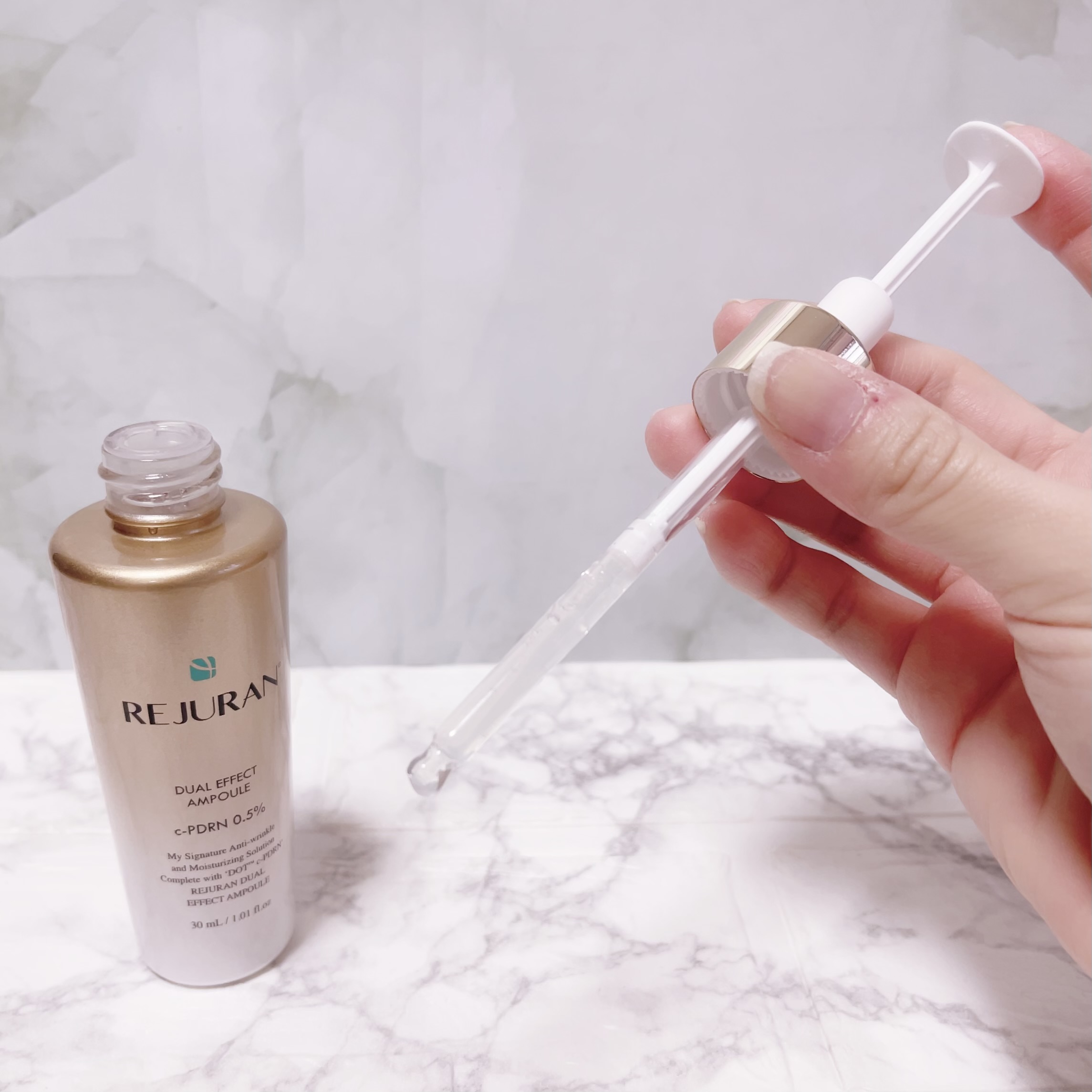 REJURAN デュアル エフェクト アンプル 30mL/REJURAN COSMETICS/美容液を使ったクチコミ（3枚目）