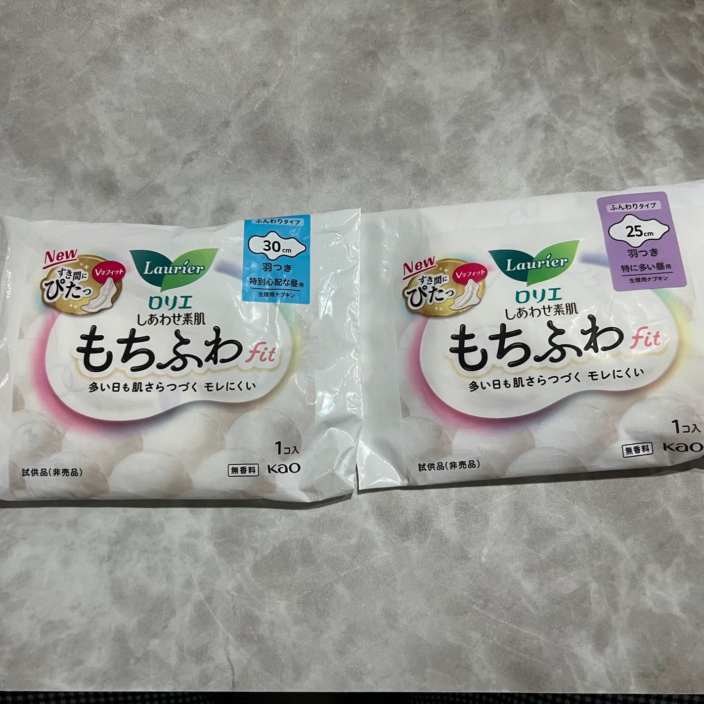 ロリエ もちふわ fit 25cm 羽つき 14コ入 (医薬部外品 )/ロリエ/ナプキンを使ったクチコミ(1枚目)