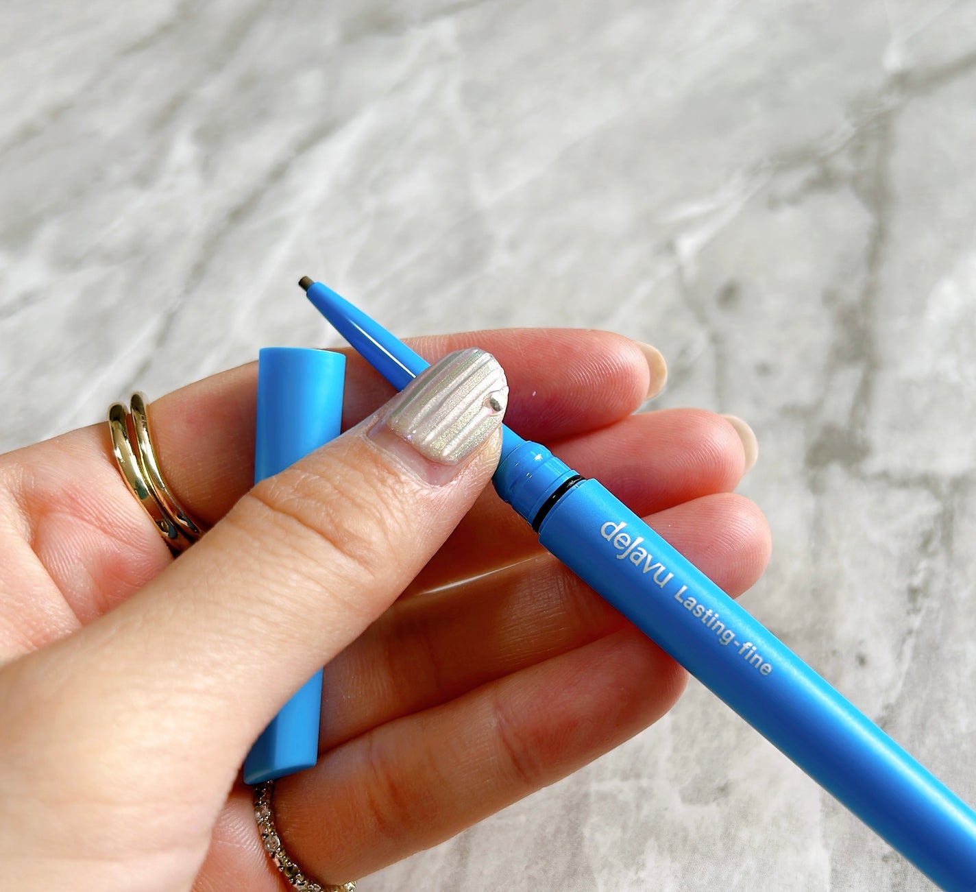 「密着アイライナー」極細クリームペンシル/デジャヴュ/ペンシルアイライナーを使ったクチコミ(4枚目)