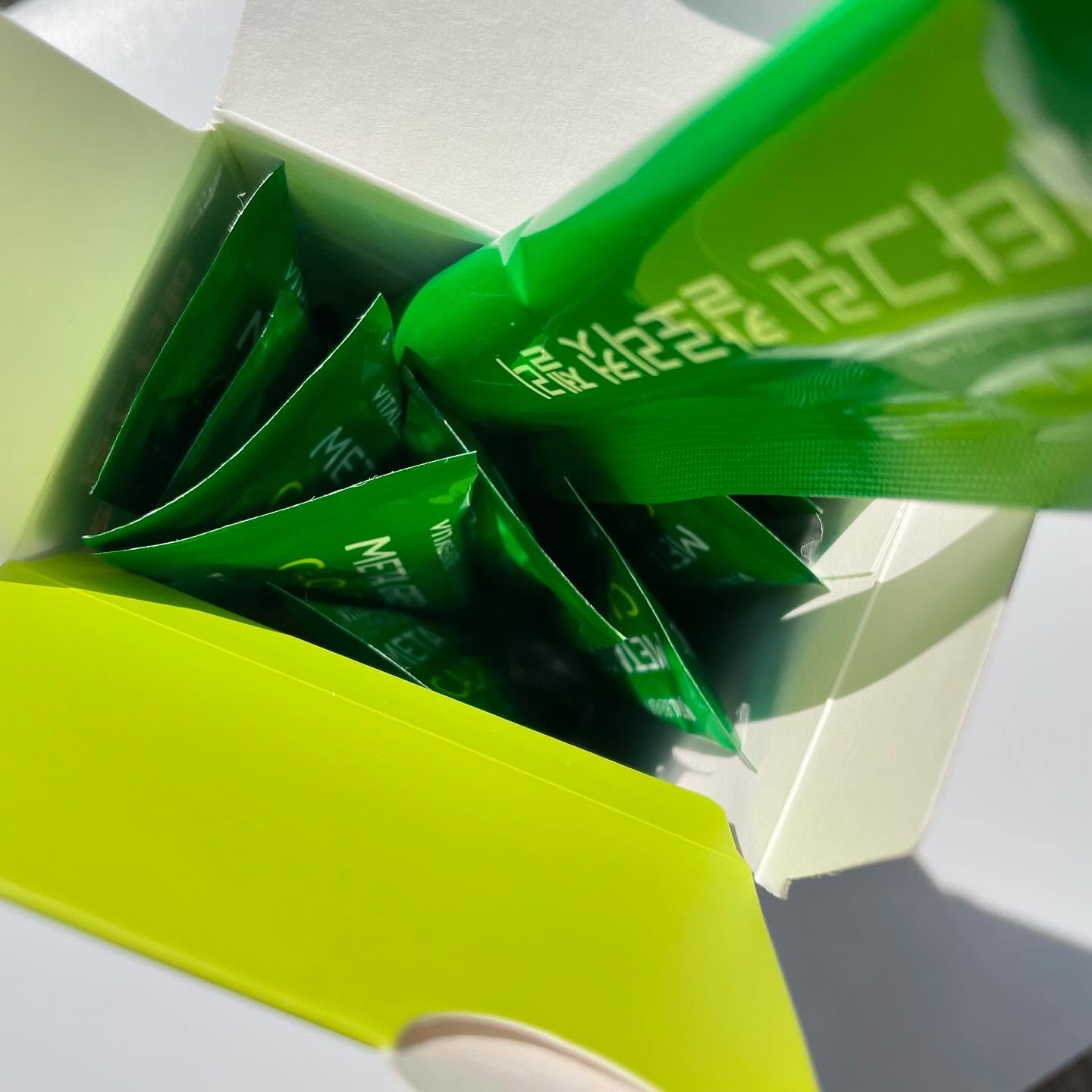 メタグリーン カロリーカットゼリー/VITALBEAUTIE/ボディサプリメントを使ったクチコミ（2枚目）