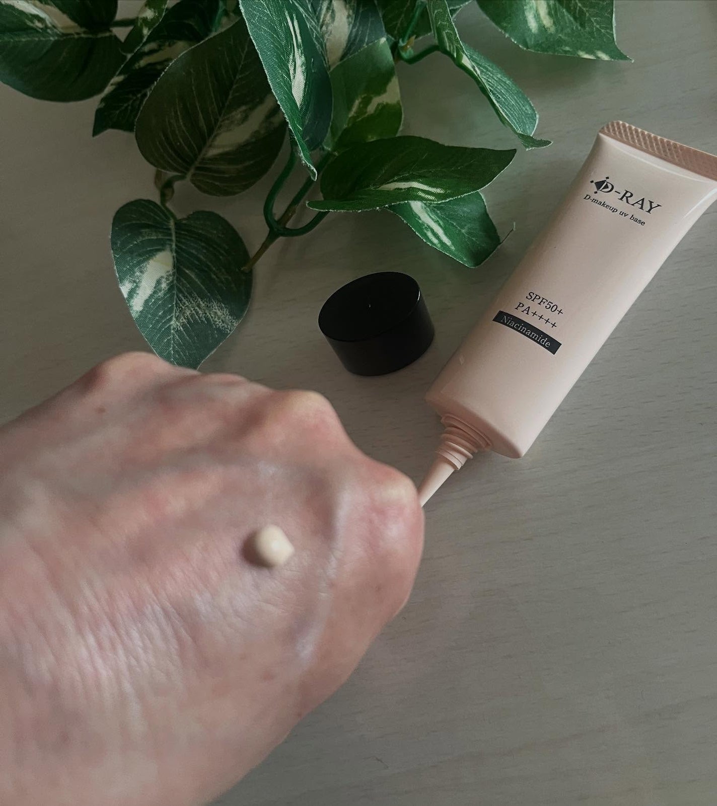 D-メイクアップUVベース/D-RAY/日焼け止めクリームを使ったクチコミ(2枚目)