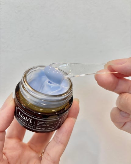 ミッドナイトブルーカーミングクリーム/Klairs/フェイスクリームを使ったクチコミ(6枚目)