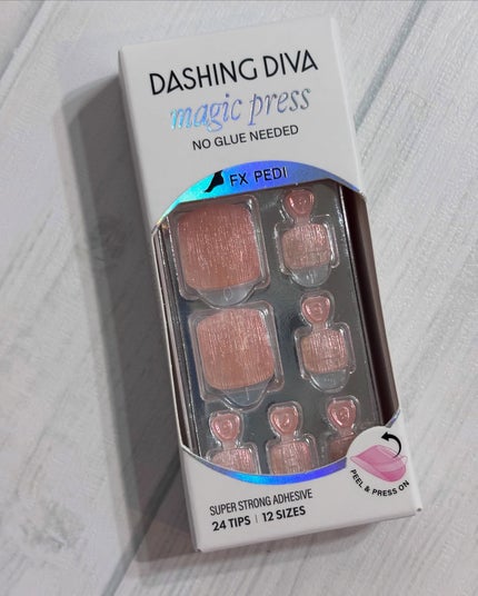MAGIC PRESS FOOT/DASHINGDIVA MAGICPRESS/ネイルシールを使ったクチコミ(2枚目)