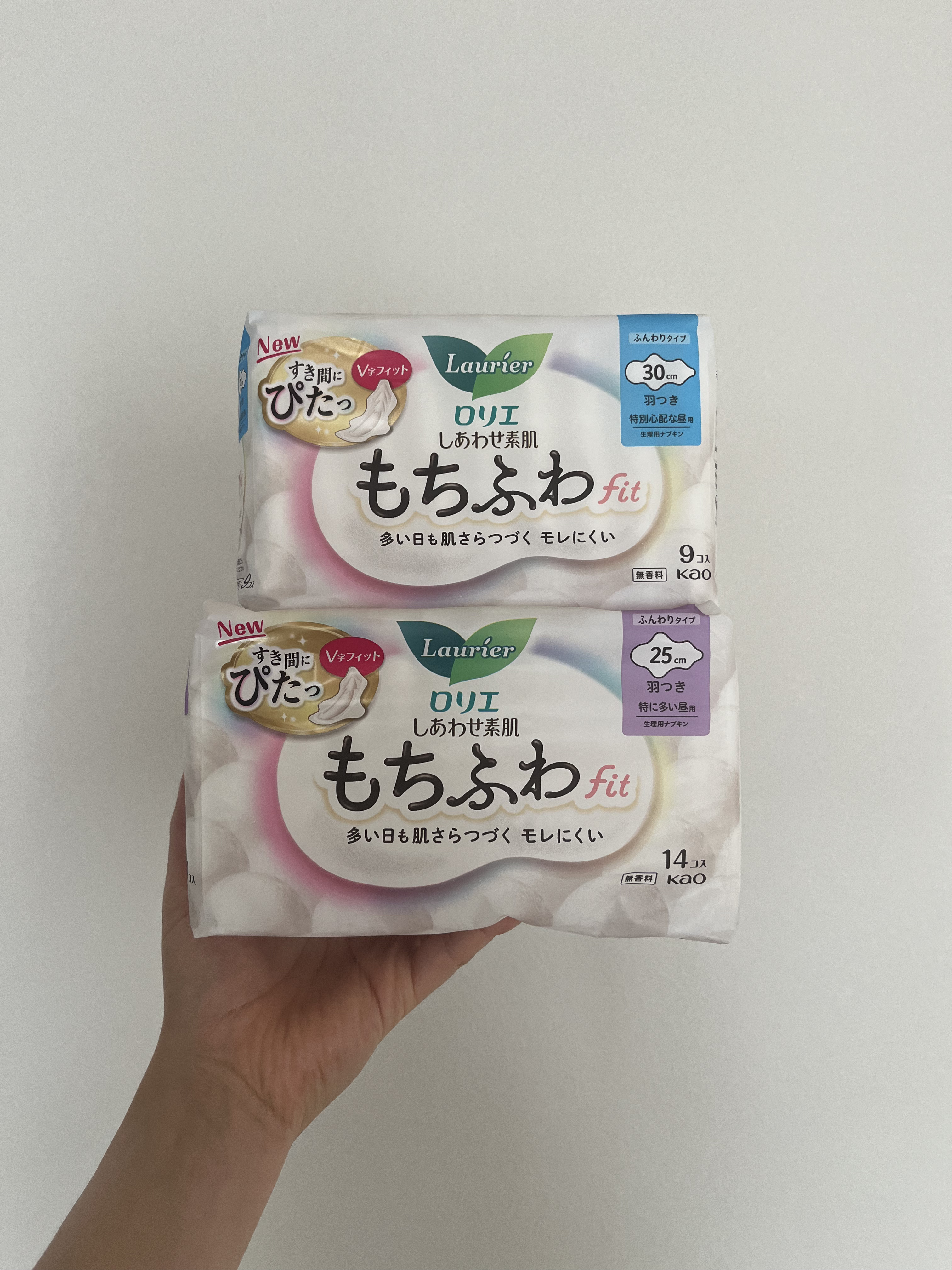 ロリエ もちふわ fit 25cm 羽つき 14コ入 (医薬部外品 )/ロリエ/ナプキンを使ったクチコミ（1枚目）