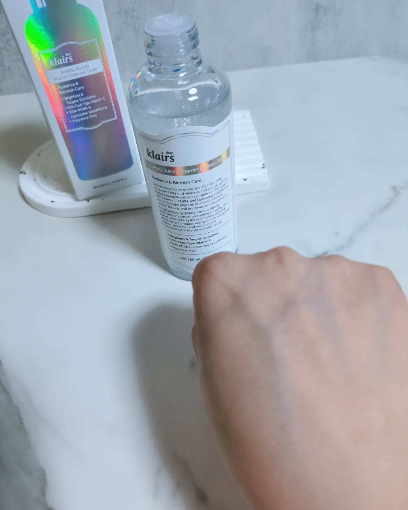 PDRN ビタグル カプセル 化粧水/Klairs/化粧水を使ったクチコミ(5枚目)