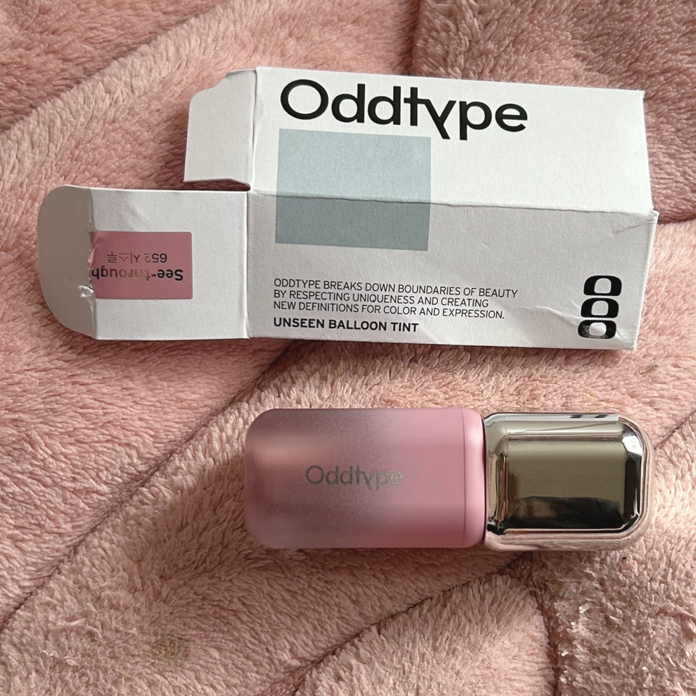 アンシーン バルーンティント/Oddtype/リップティントを使ったクチコミ(7枚目)