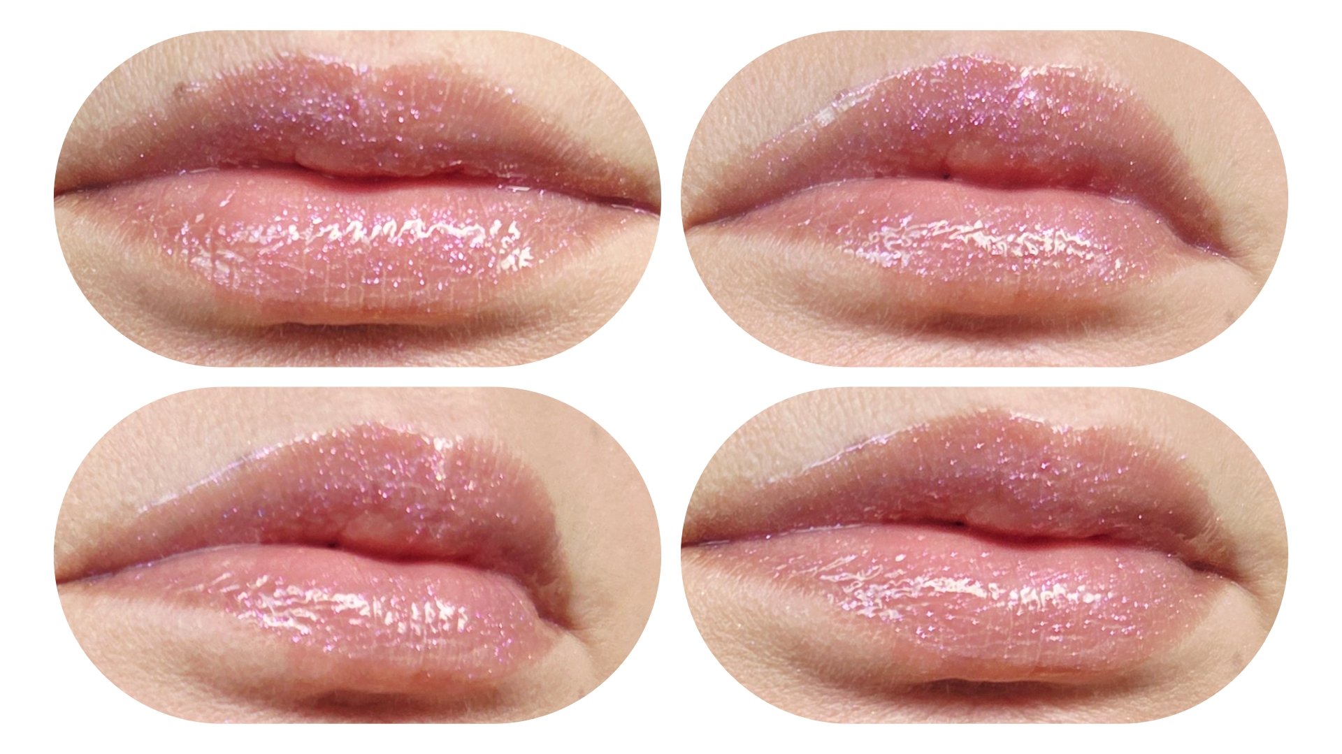 レブロン スーパー ラストラス グリマーグロス 002 ピンク プラズマ/REVLON/リップグロスを使ったクチコミ（3枚目）