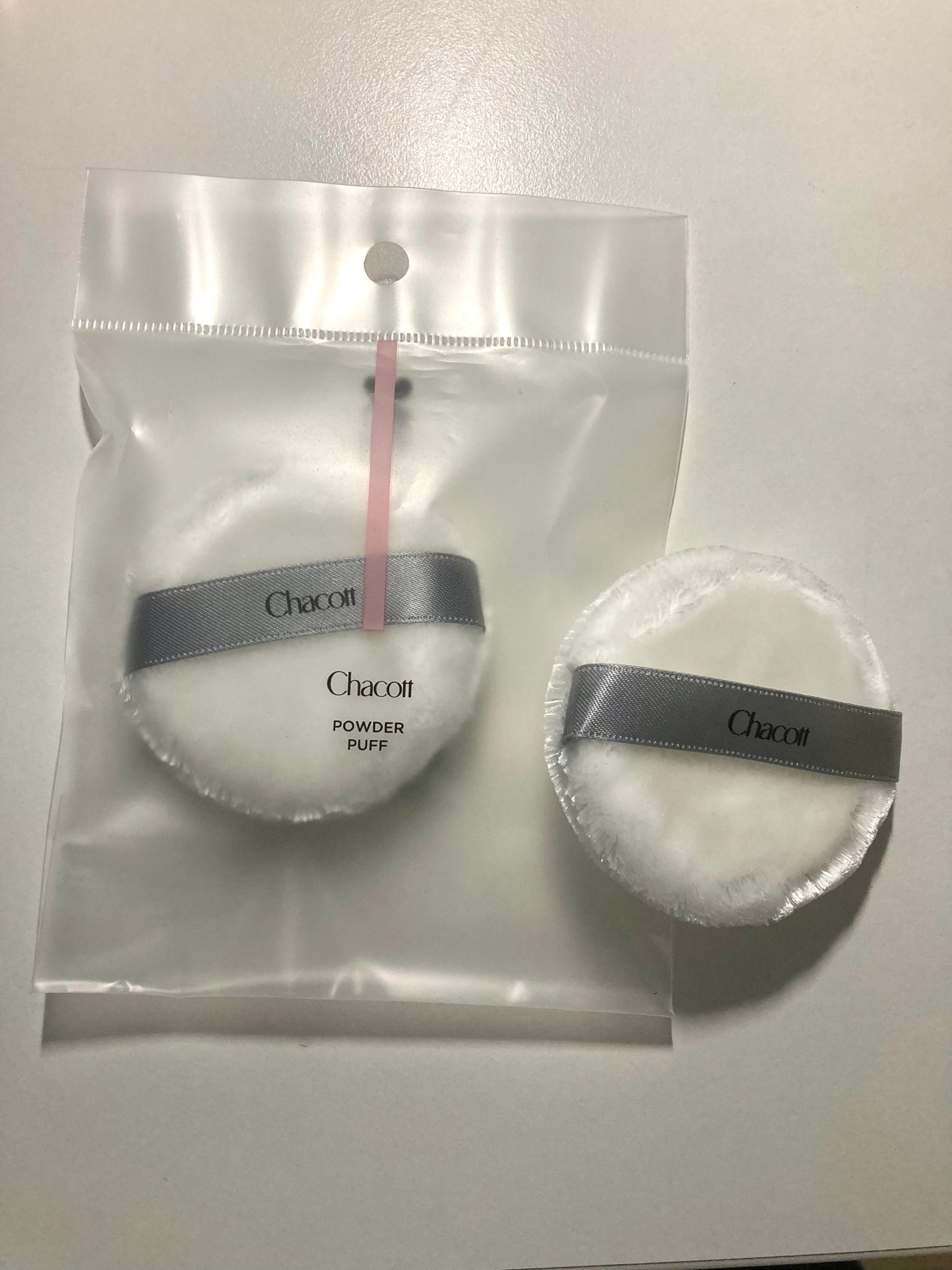 パウダーパフ(2ヶ入)/チャコット・コスメティクス/パフ・スポンジを使ったクチコミ(1枚目)
