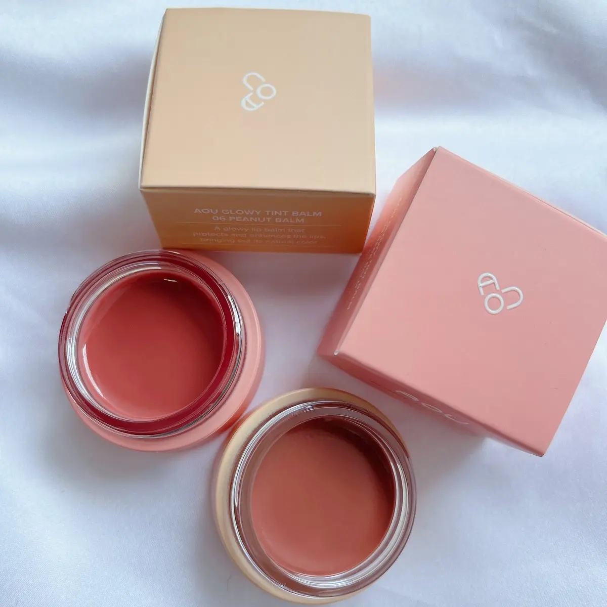 GLOWY TINT BALM/AOU/リップグロスを使ったクチコミ（1枚目）