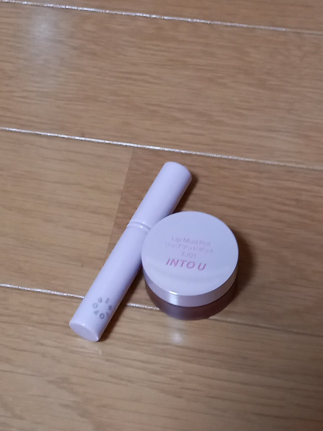 リップマッドポット/INTO U/口紅を使ったクチコミ（2枚目）