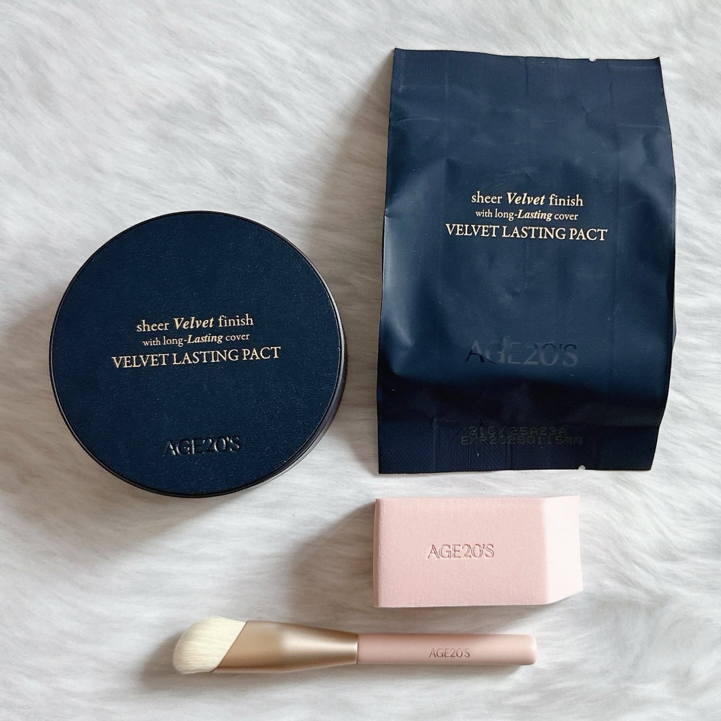 ヴェルヴェットラスティングパクト/AGE20’s/その他ファンデーションを使ったクチコミ(2枚目)
