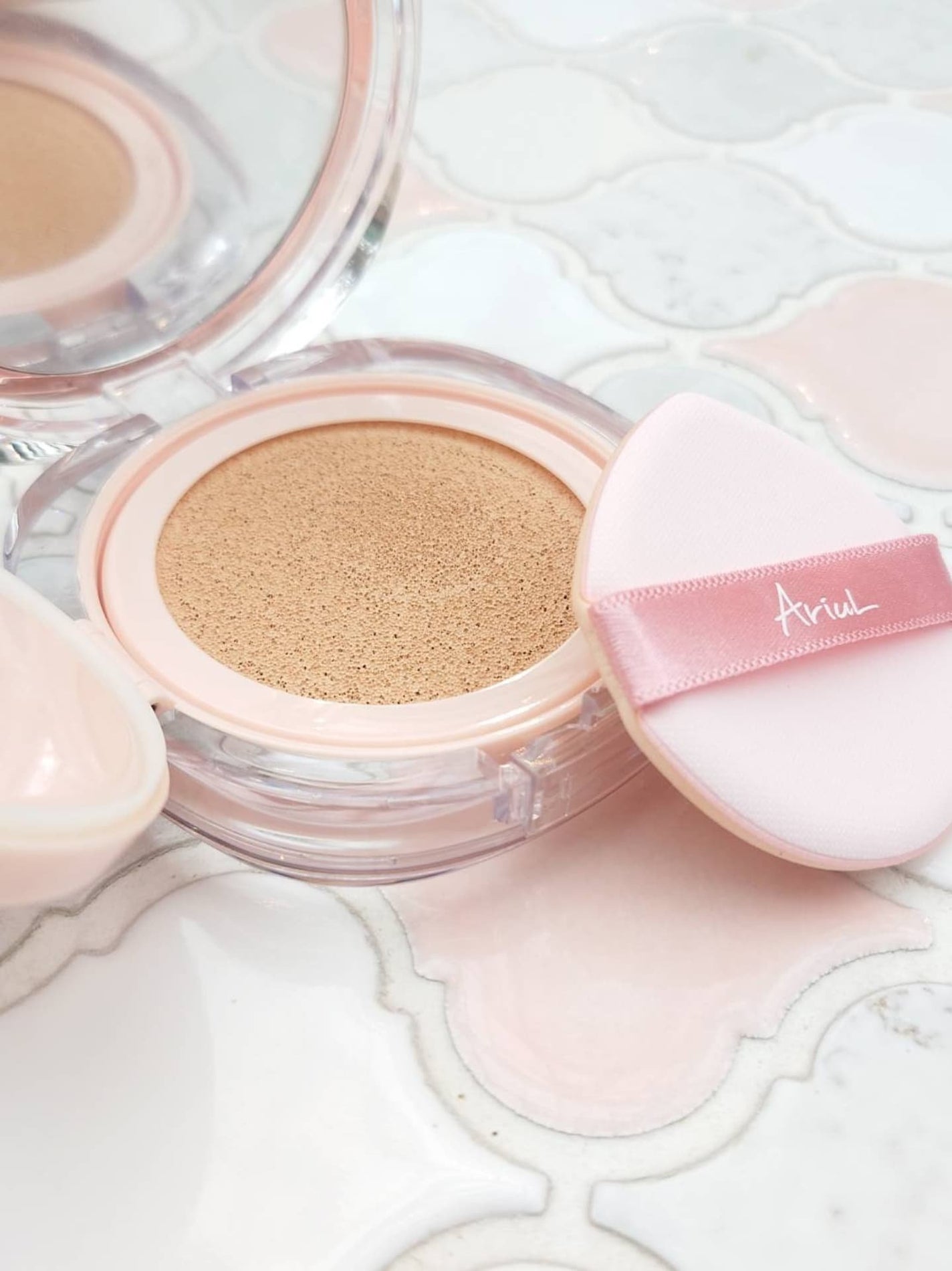 アリウル インクフェザーカバーラスティングクッション/Ariul/クッションファンデーションを使ったクチコミ(3枚目)