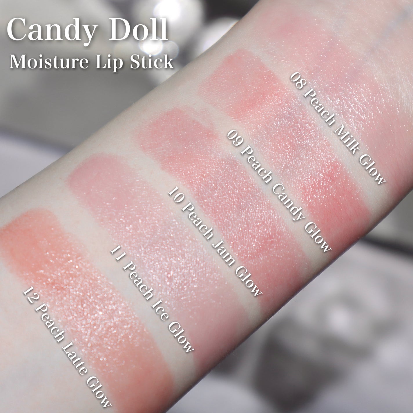 モイスチャーリップスティック/CandyDoll/口紅を使ったクチコミ(9枚目)