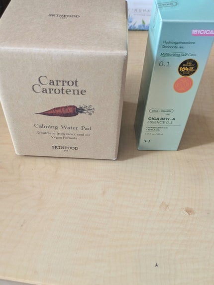 キャロットカロテン カーミングウォーターパッド/SKINFOOD/トナーパッドを使ったクチコミ(2枚目)