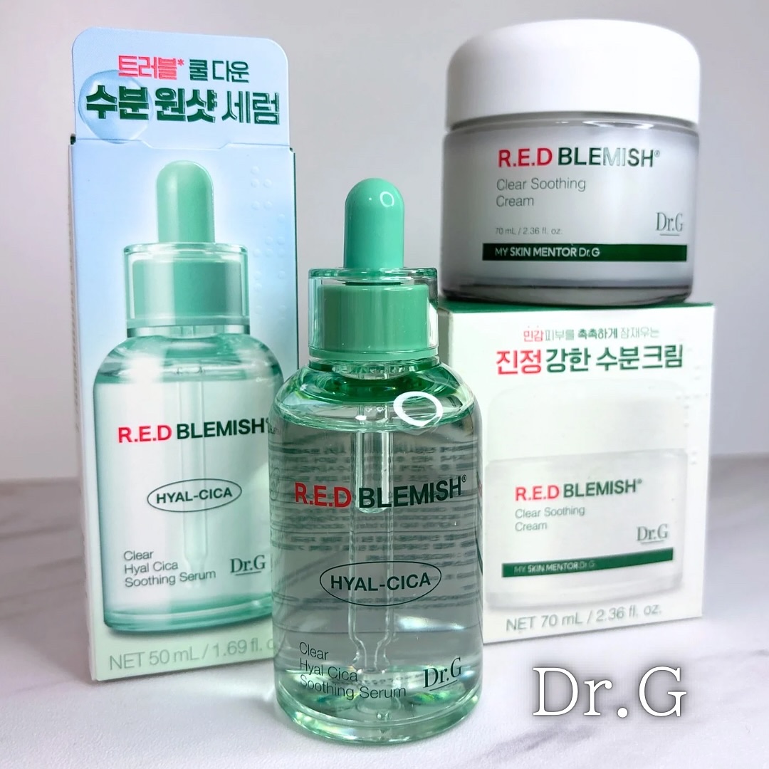 レッドブレミッシュ クリアスージングクリーム/Dr.G/フェイスクリームを使ったクチコミ（1枚目）