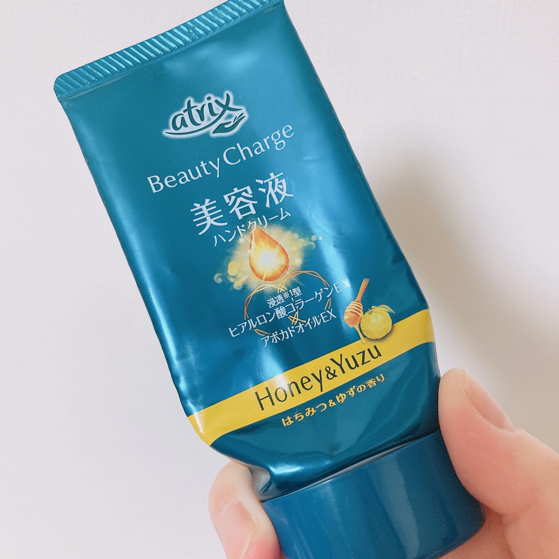 ビューティーチャージ はちみつ＆ゆずの香り/アトリックス/ハンドクリームを使ったクチコミ（2枚目）