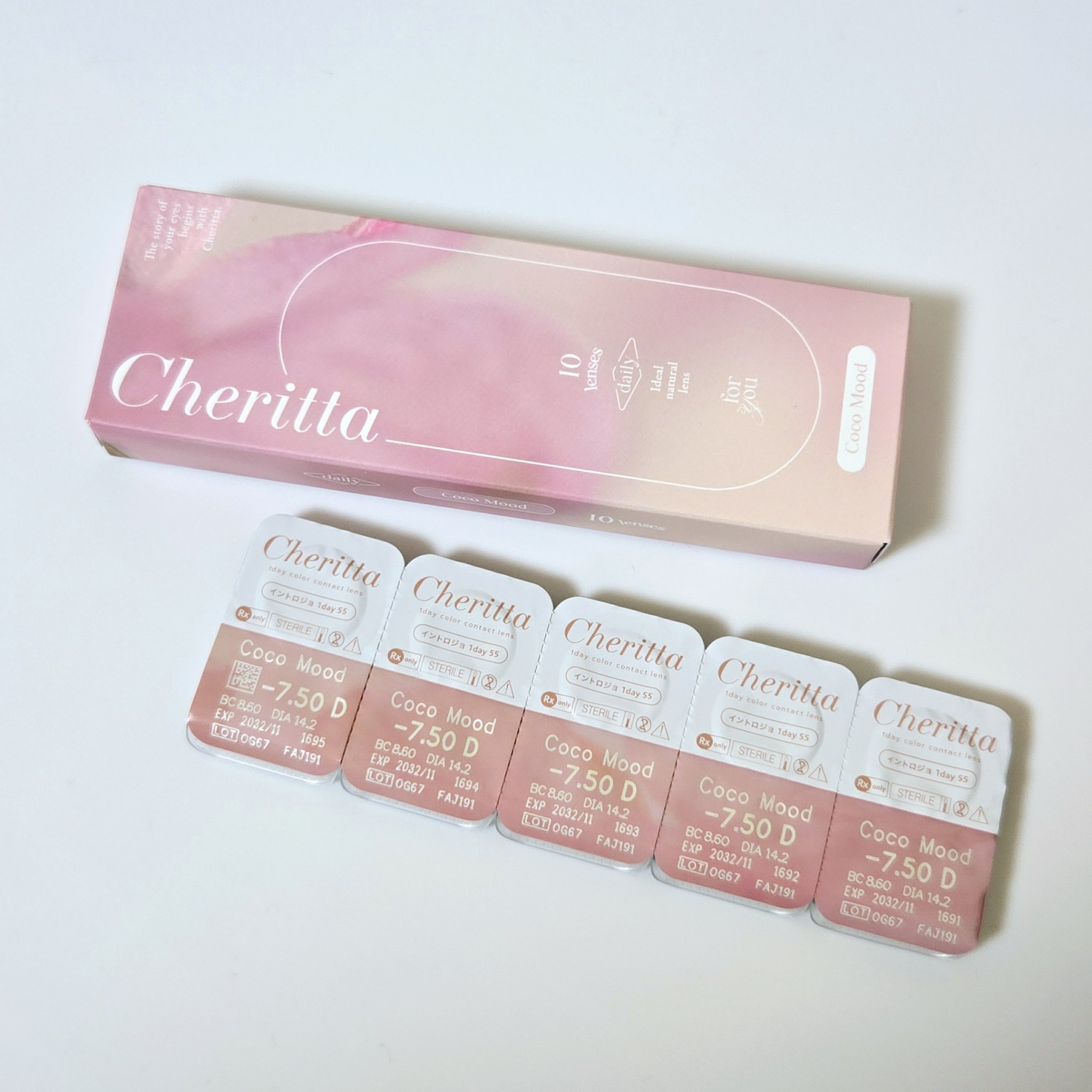 Cheritta 1day/Cheritta/ワンデー（１DAY）カラコンを使ったクチコミ（2枚目）