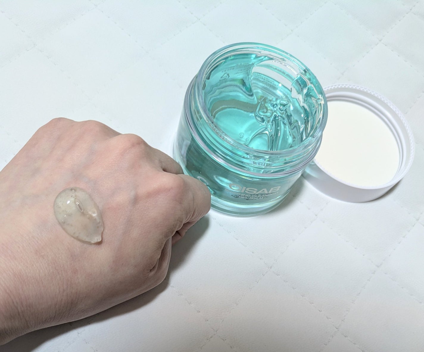 スージングクレンジングジェルバーム/CISAB/クレンジングジェルを使ったクチコミ(5枚目)