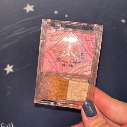 ブレンドカラーチーク/CEZANNE/チークを使ったクチコミ(1枚目)