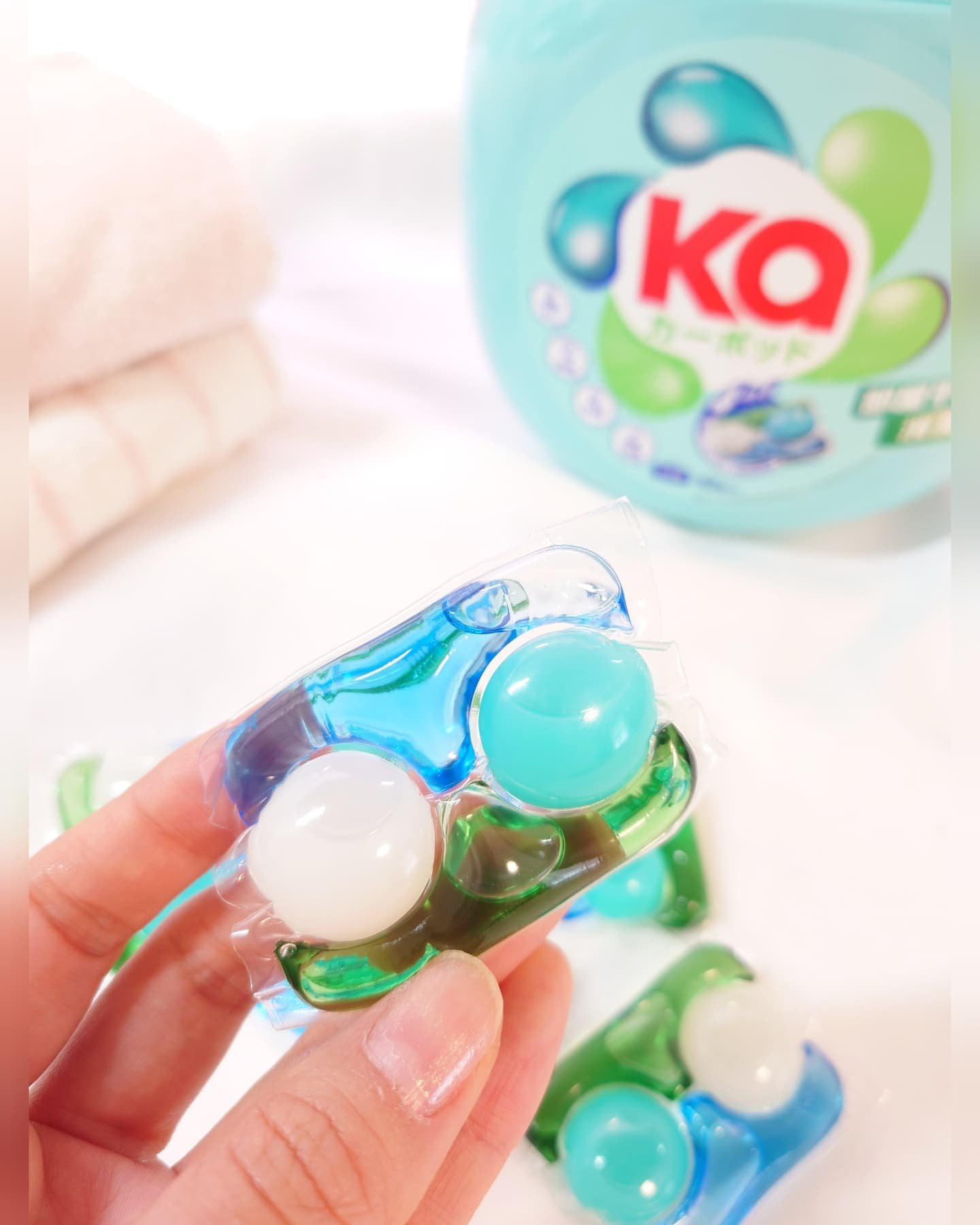 カーポッド/王子製薬/洗濯洗剤を使ったクチコミ（3枚目）