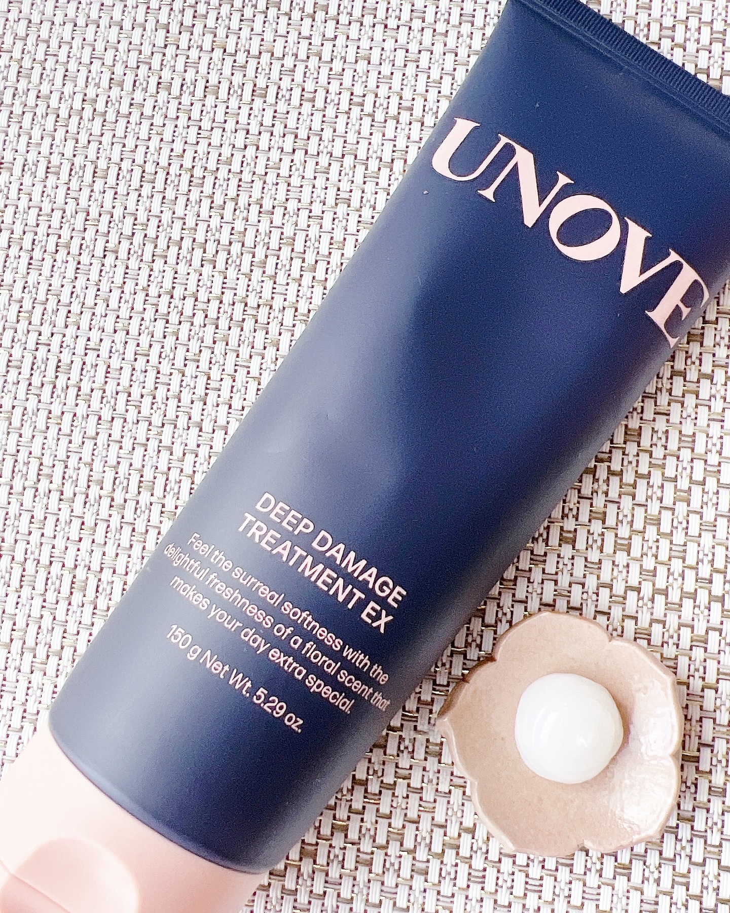 ディープダメージトリートメントEX/UNOVE/洗い流すヘアトリートメントを使ったクチコミ（3枚目）