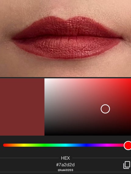 ノワール イン ザ ベルベットティント/MERZY/リップティントを使ったクチコミ(4枚目)