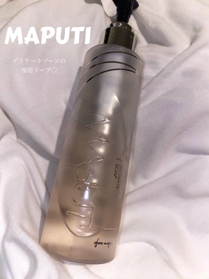 オーガニックフレグランスインティメイトソープ MAPUTI/MAPUTI/デリケートゾーンケアを使ったクチコミ(1枚目)