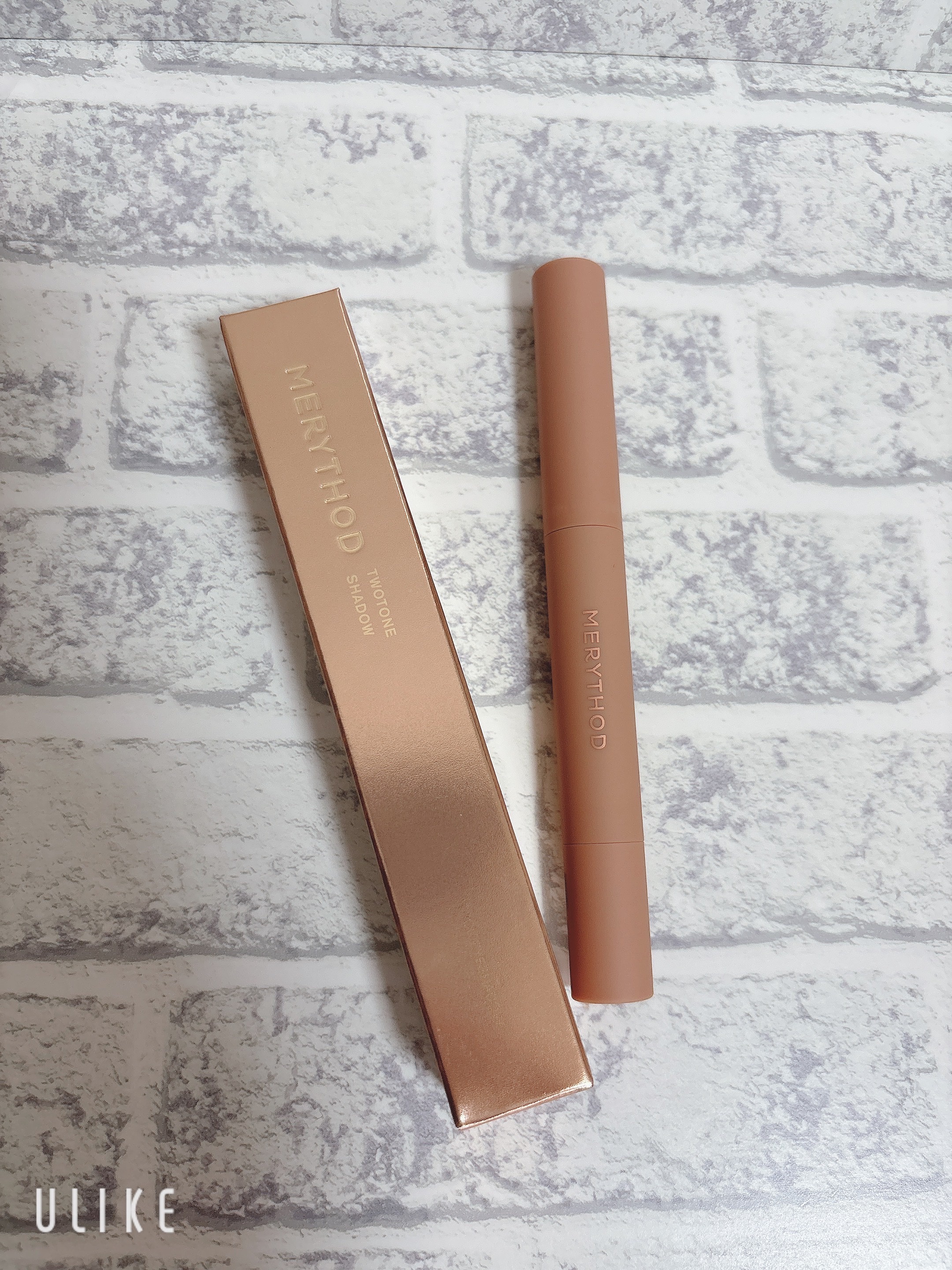 ツートーンシャドウ/MERYTHOD/スティックアイシャドウを使ったクチコミ（1枚目）