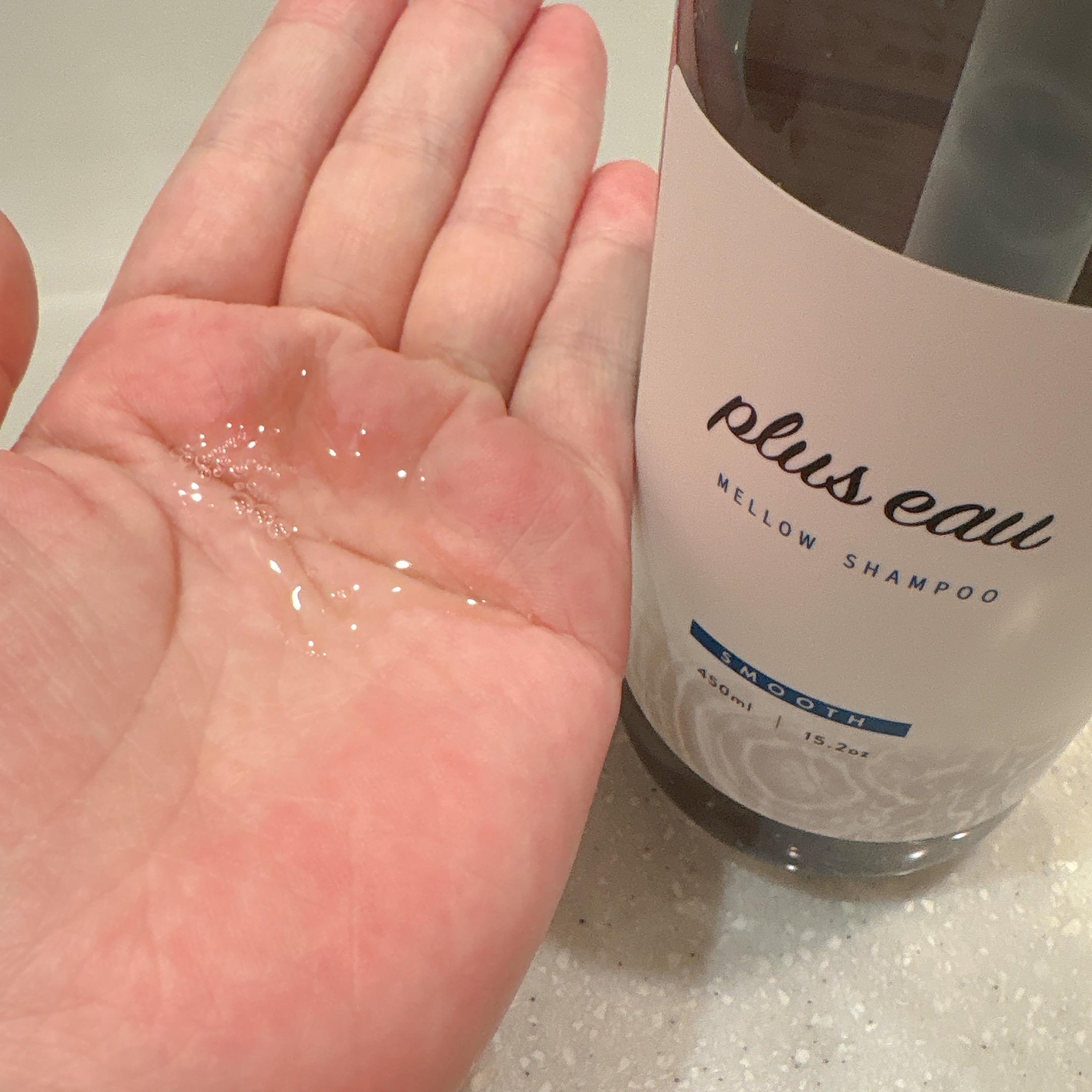 メロウシャンプー/メロウトリートメント/plus eau/市販シャンプーを使ったクチコミ（2枚目）