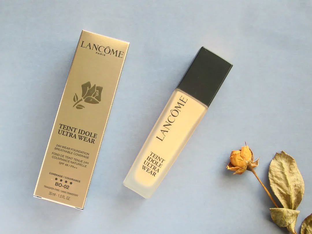 タンイドル ウルトラ ウェア リキッド N/LANCOME/リキッドファンデーションを使ったクチコミ（2枚目）