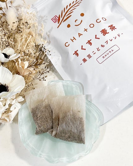 CHA+OCOすくすく麦茶 黒豆こどもブレンド/ティーライフ/その他ドリンクを使ったクチコミ(4枚目)